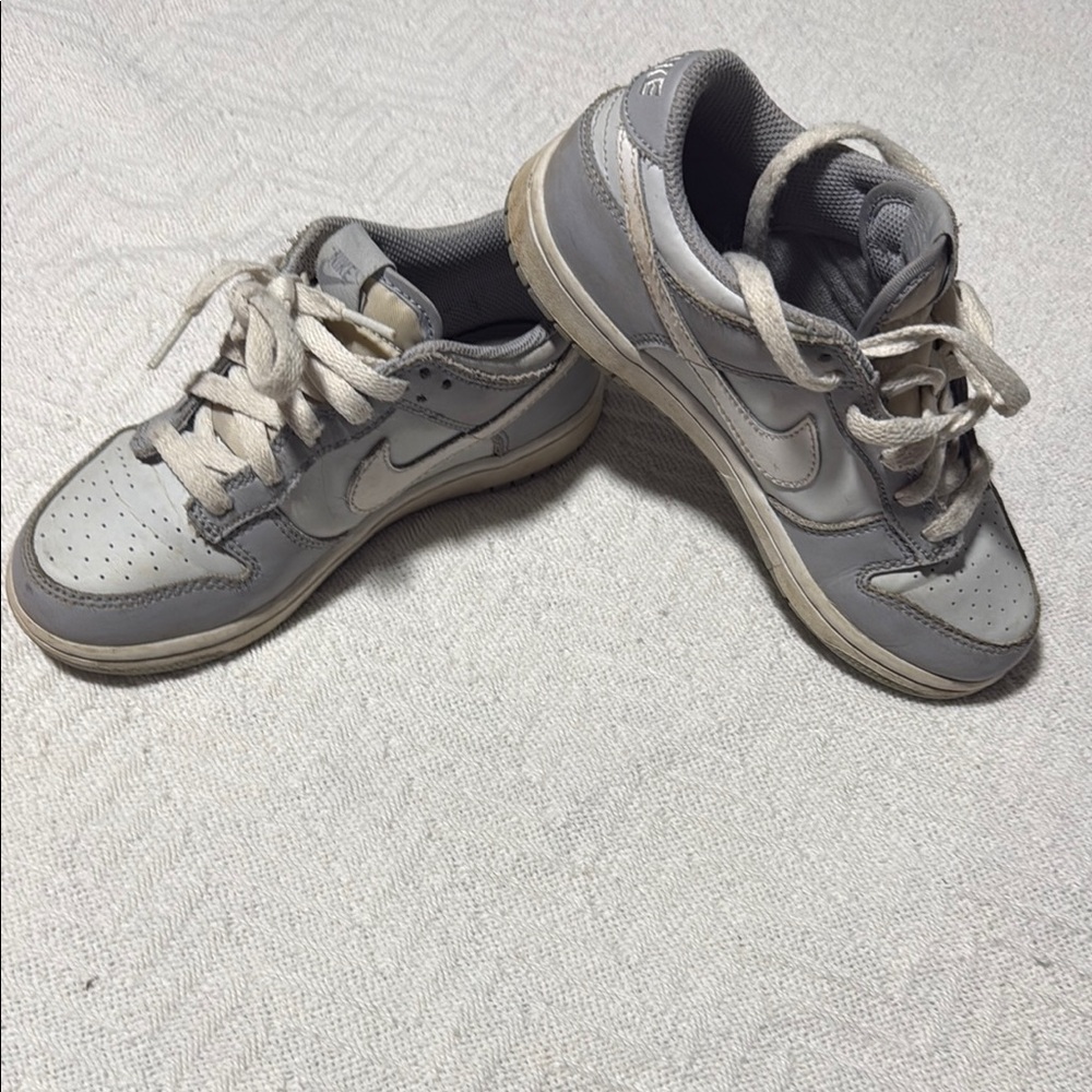 Nike Dunk Wolf Gray Youth size 2